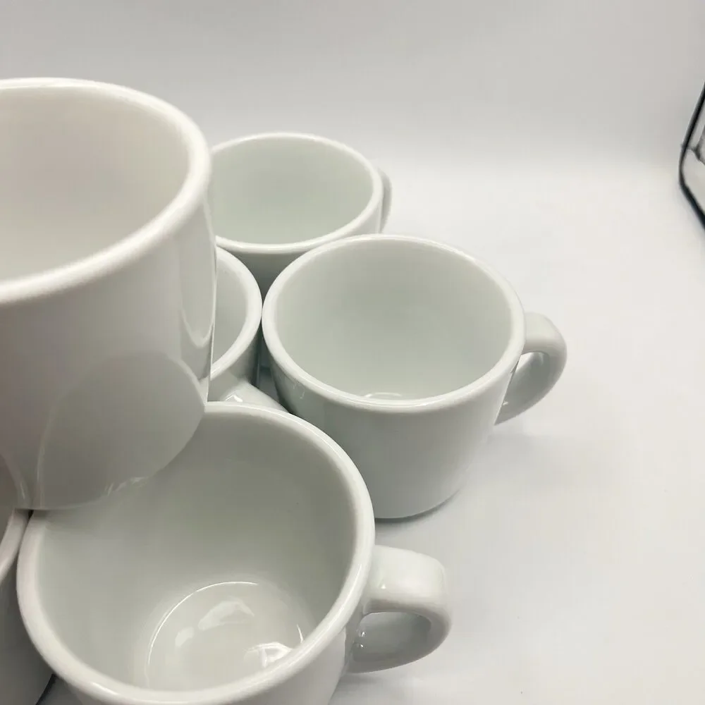 Williams Sonoma Set of 8 Stoneware Coffee Cups 8 oz. - Everyday Collection
